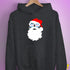 Santa Claus Transgender Pride Flag Sunglasses Hoodie - Dark Grey Heather
